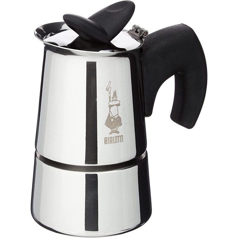  Caffettiera moka Bialetti Musa Elegance 1 Tz Acciaio 1741