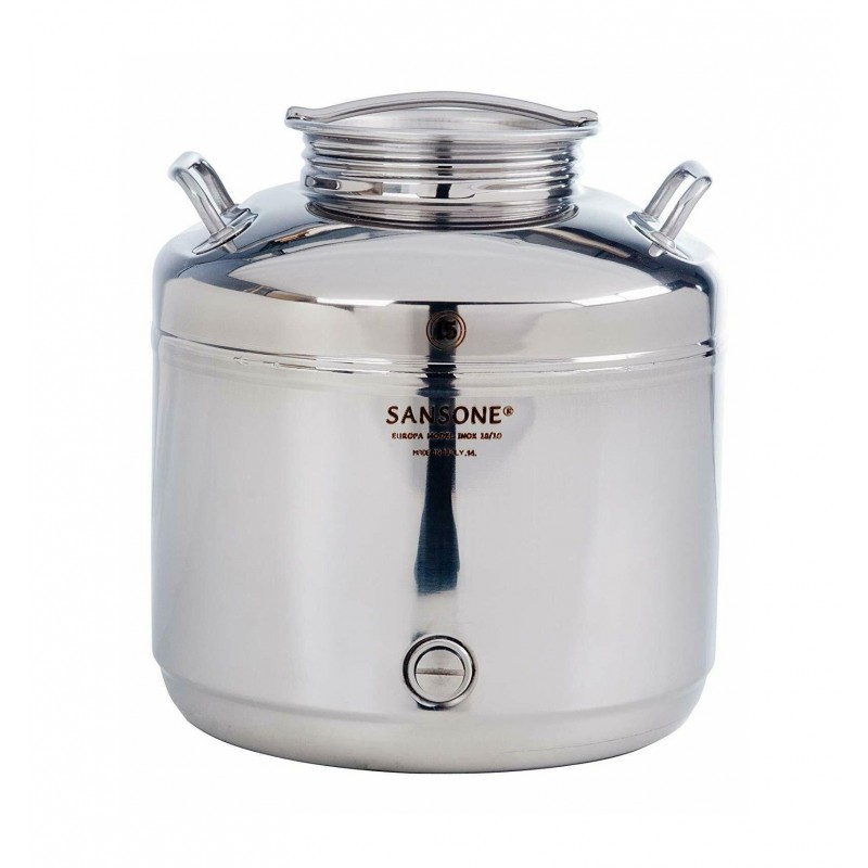 Fusto Saldato Sansone 25 litri Europa contenitore olio