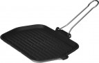 Ilsa Bistecchiera dietella rettangolare 21x30 ghisa inossidabile