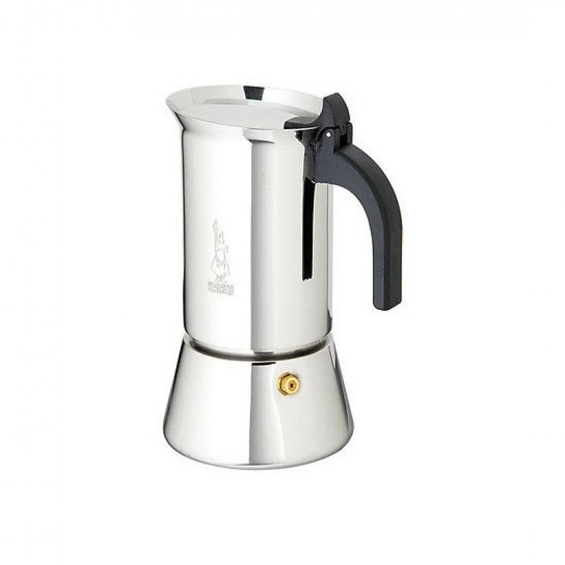 Moka Pot Acciaio Inossidabile Caffettiera Pot Pot di Manico Sotto Vuoto Caffettiera Espresso per Piano Cottura a Gas e Elettrico