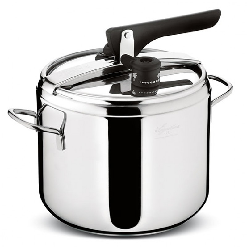 LAGOSTINA PENTOLA PRESSIONE 7 LT IRRADIAL CONTROL ACCIAIO INOX INDUZIONE